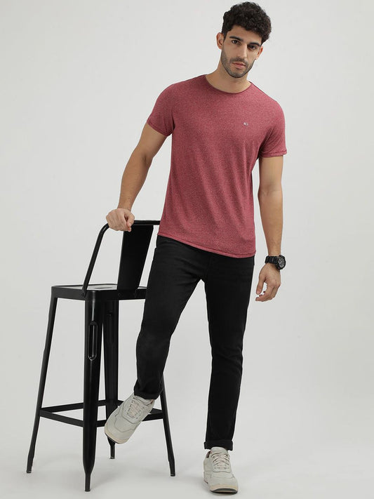 Tommy Hilfiger Men Henley Neck Pockets Slim Fit T-shirt