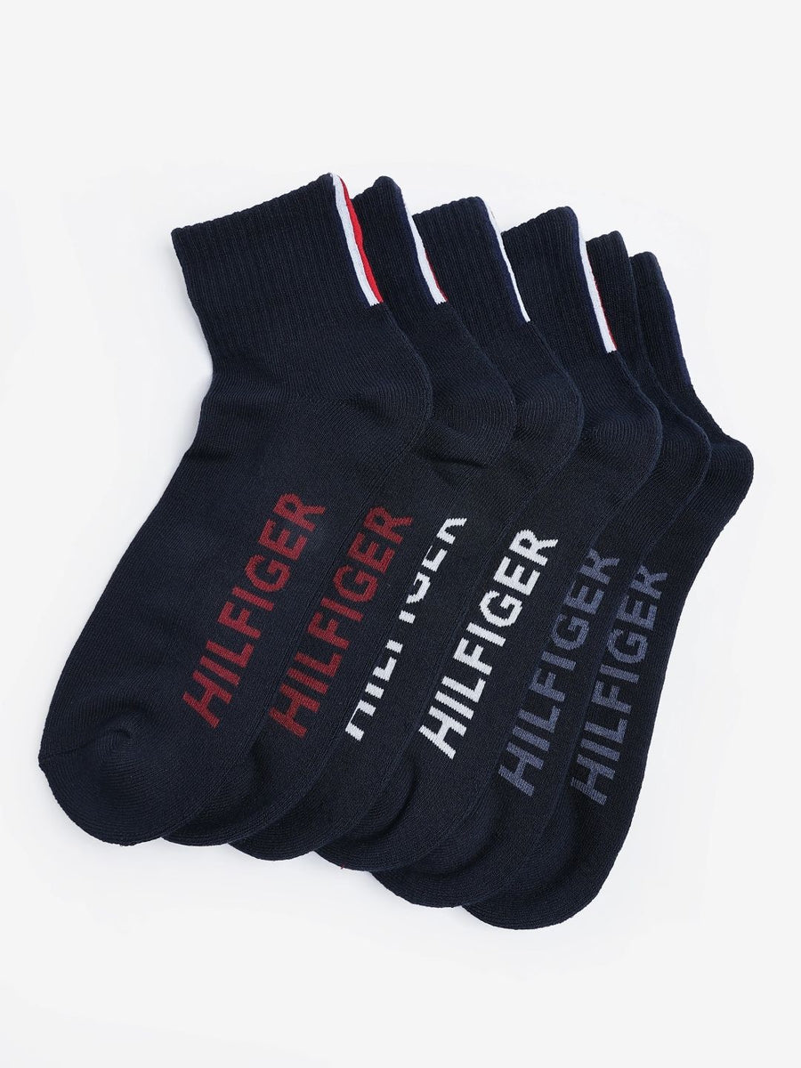 Tommy Hilfiger Pack of 3 Cotton Ankle Length Socks