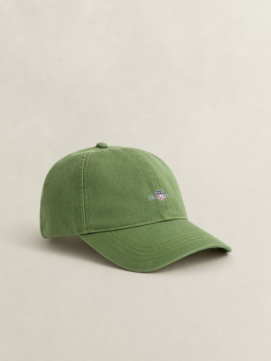Gant Men Green Solid Shield Caps