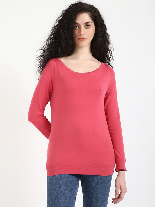 Tommy Hilfiger Women Long Sleeve Sweater Vest