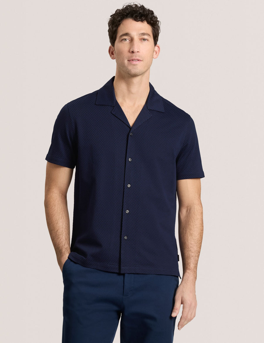 CAMP SHIRT | NAVY