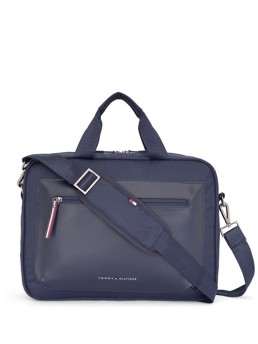 Tommy Hilfiger Unisex Colourblocked Laptop Bag