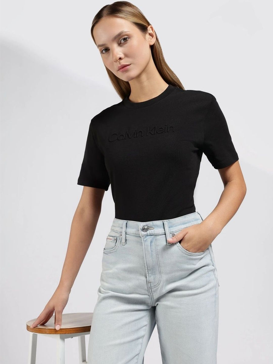 Calvin Klein Jeans Women Brand Logo T-shirt