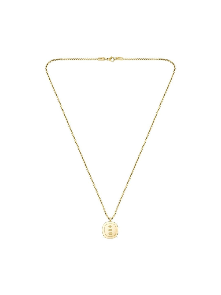 Lacoste Gold-Plated Contemporary Pendants with Chains