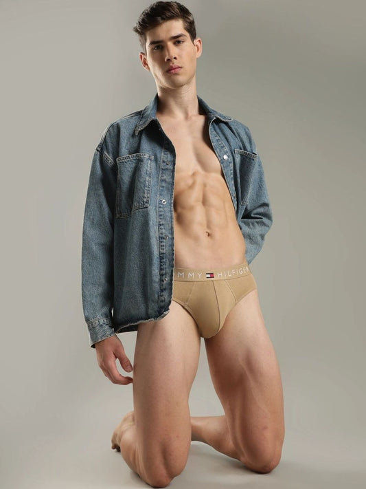 Tommy Hilfiger Men Pack of 3 Cotton Basic Briefs