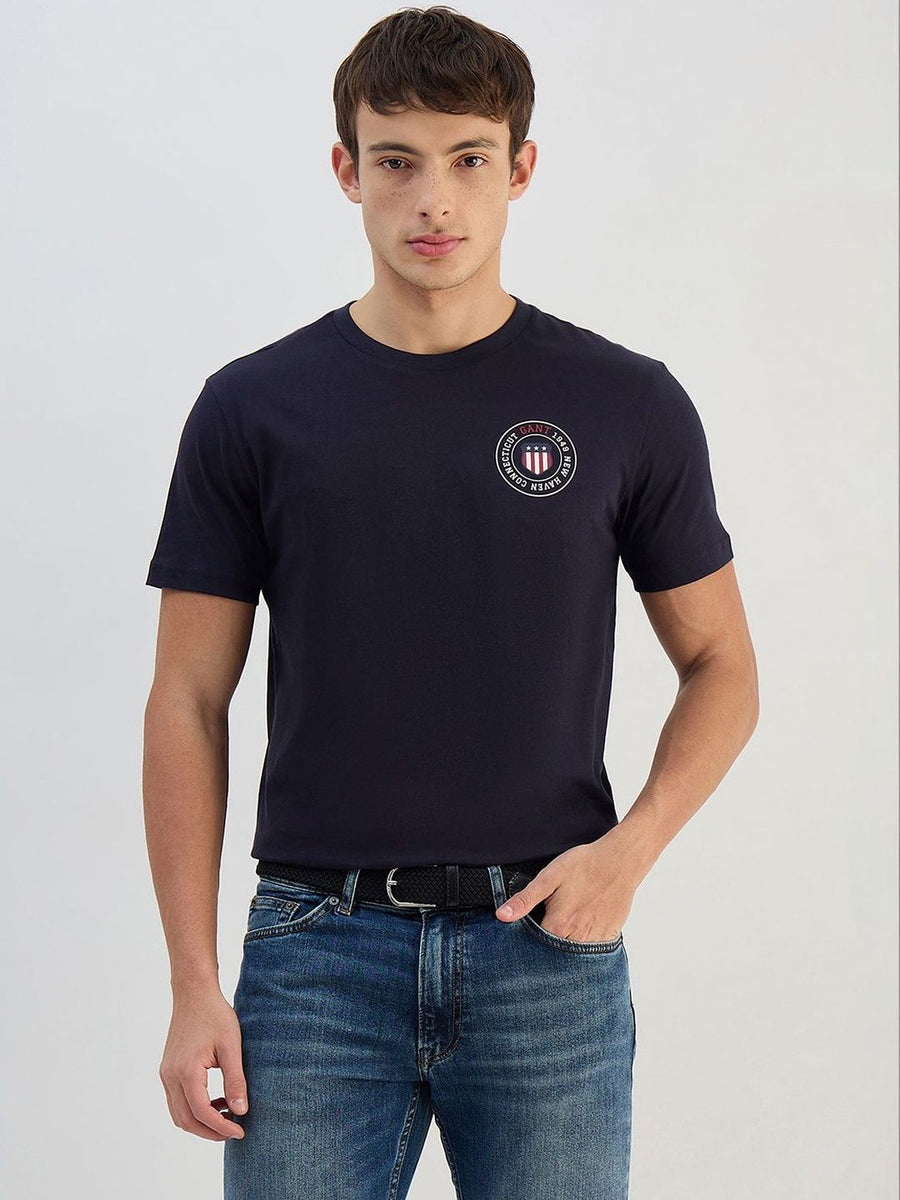 GANT Men Brand Logo Printed T-shirt