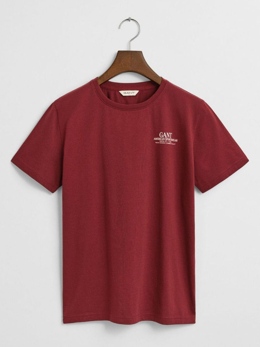 GANT Boys Printed Pure Cotton T-shirt