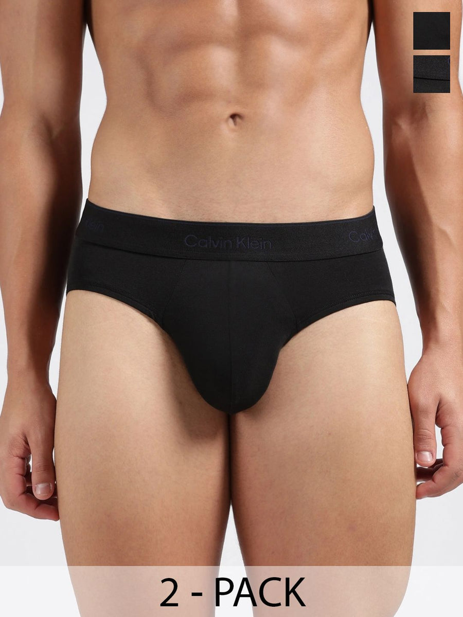 Calvin Klein Underwear Men Pack of 3 Cotton Basic Briefs
