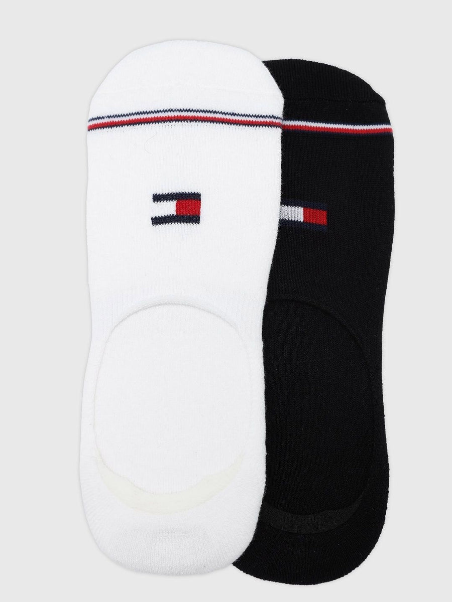 Tommy Hilfiger Pack Of 2 Logo-Patterned Shoe Liners-Length Socks