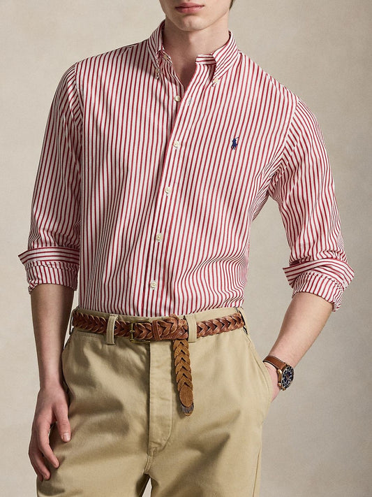 Polo Ralph Lauren Men Striped Cotton Shirts