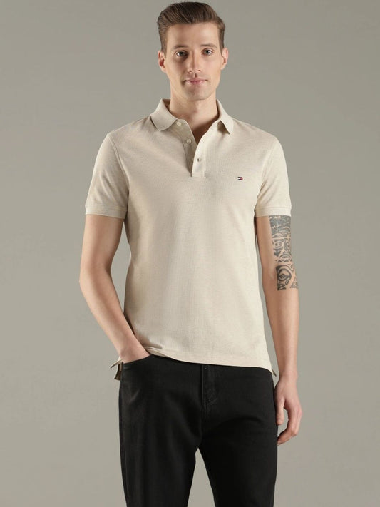 Tommy Hilfiger Men Polo Collar Slim Fit T-shirt