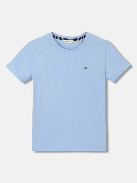 GANT Solid Round Neck Regular Fit T-Shirt
