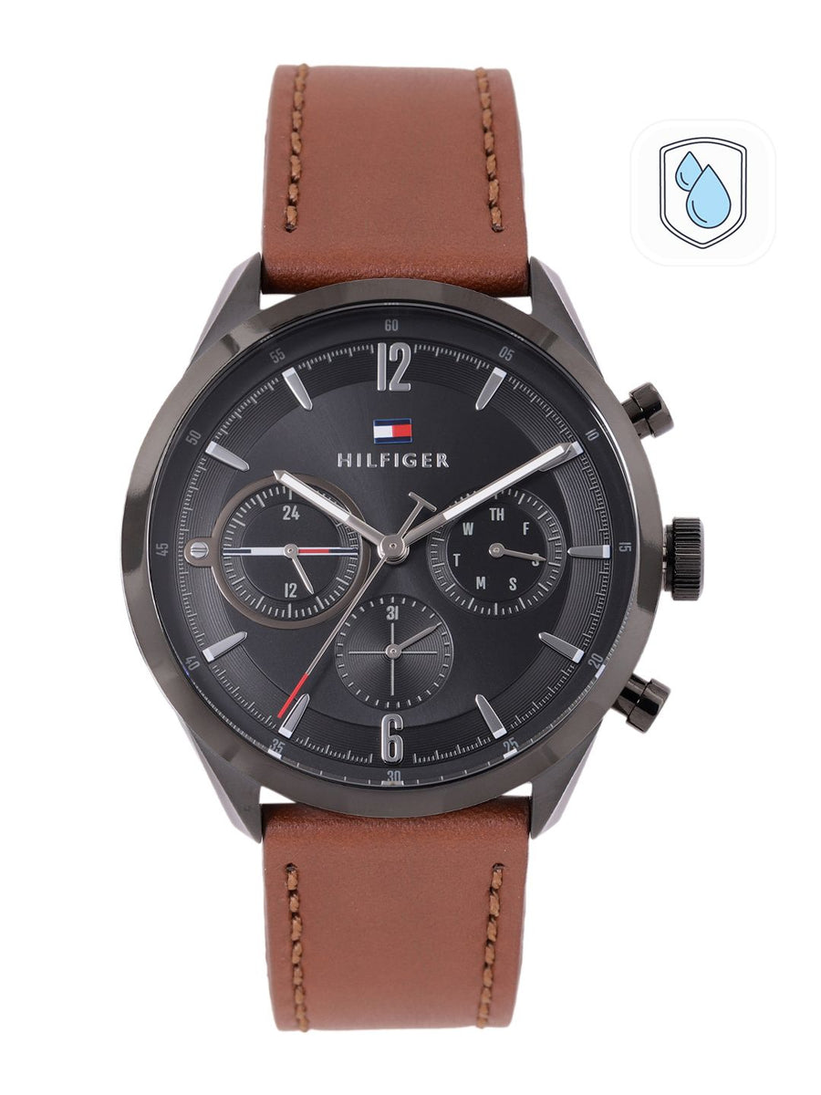 Tommy Hilfiger Men Black Analogue Watch TH1791942W