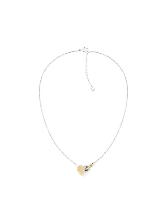 Tommy Hilfiger Gold-Plated Pendant With Necklace