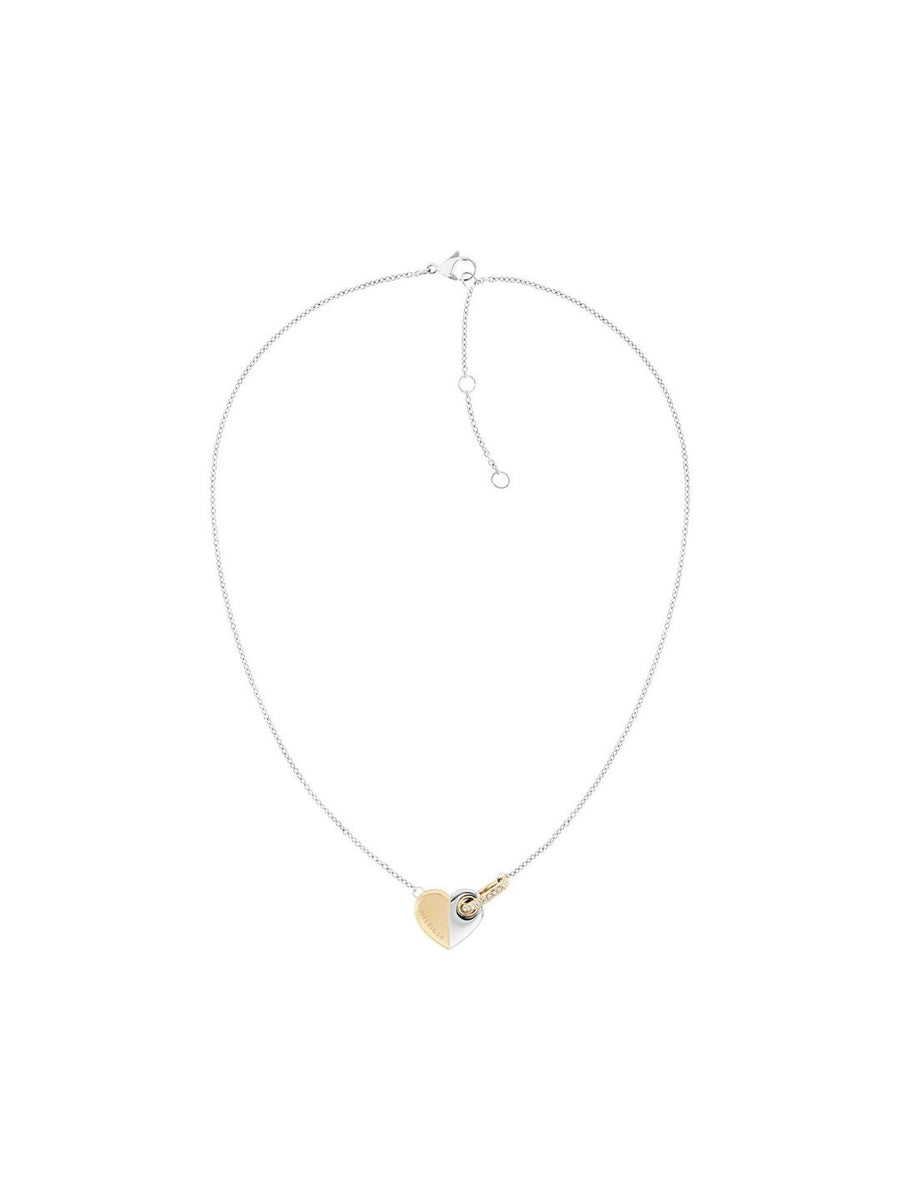 Tommy Hilfiger Gold-Plated Pendant With Necklace