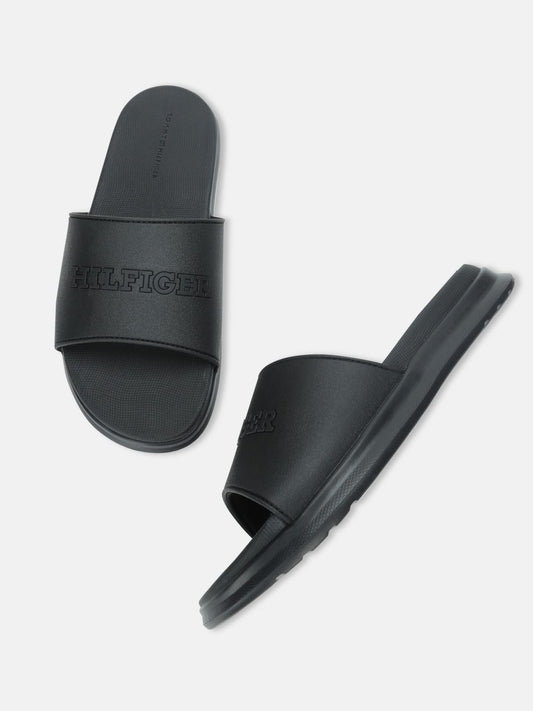 Tommy Hilfiger Men Printed Rubber Sliders