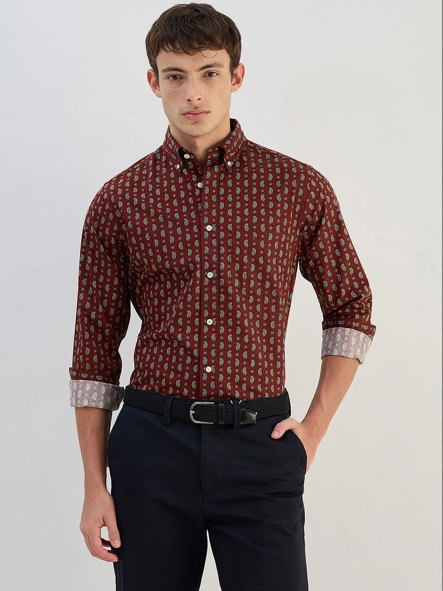 GANT Men Printed Casual Shirt