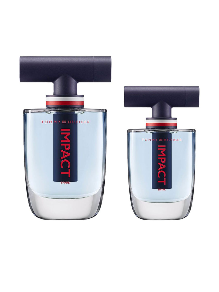 Tommy Hilfiger Impact Spark Set Of 2 Long Lasting Eau De Toilette - 100ml & 50ml