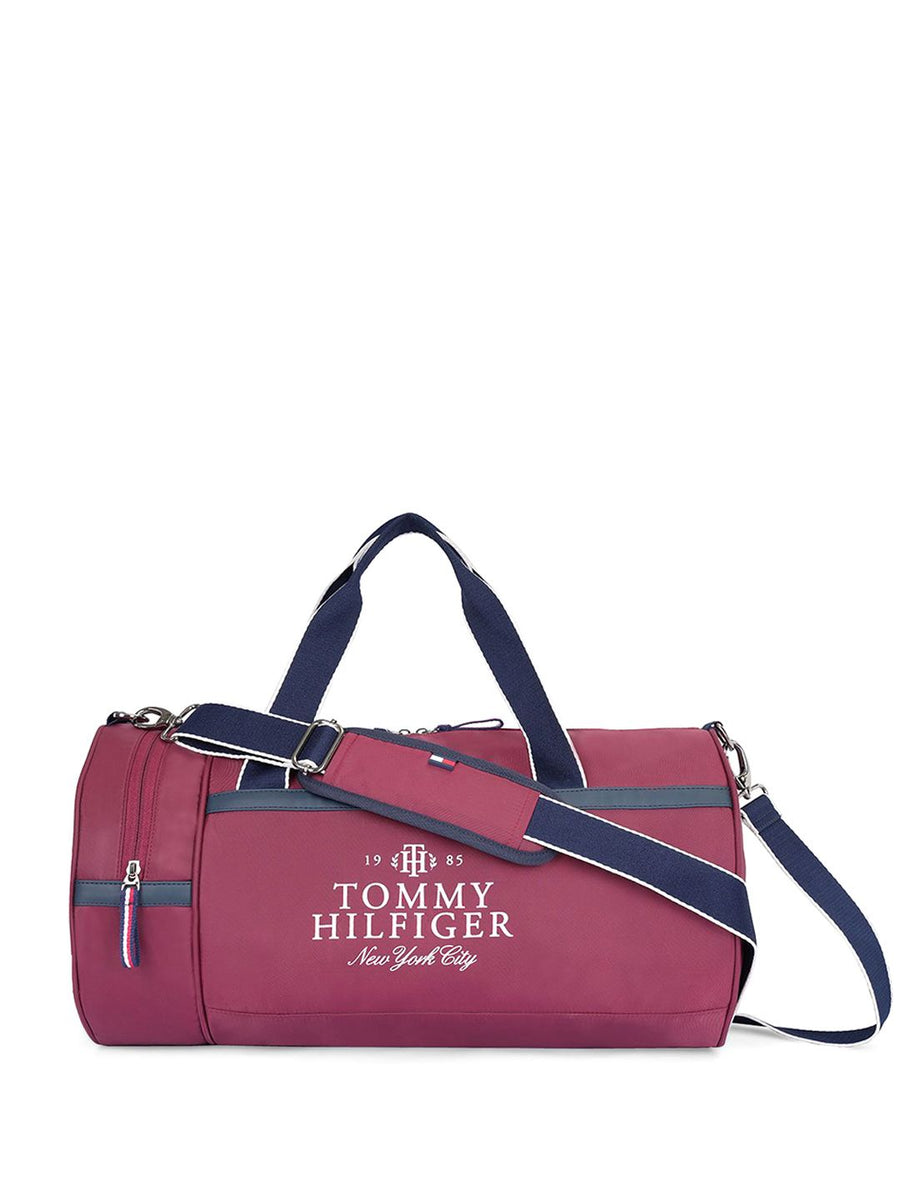 Tommy Hilfiger Unisex Printed Small Sports or Gym Duffel Bag