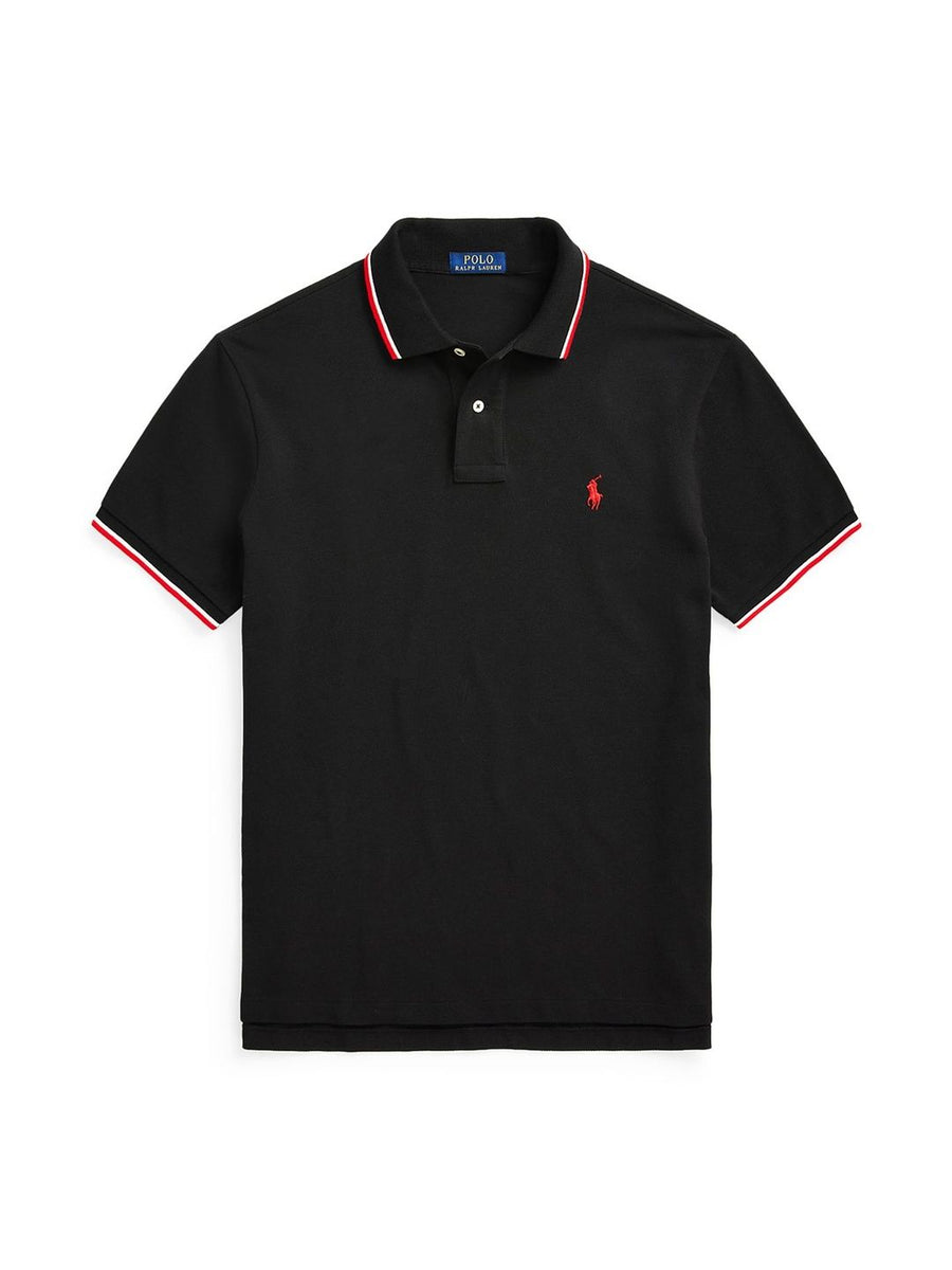 Polo Ralph Lauren Embroidered Logo Pure Cotton Custom Slim Fit Polo T-shirt