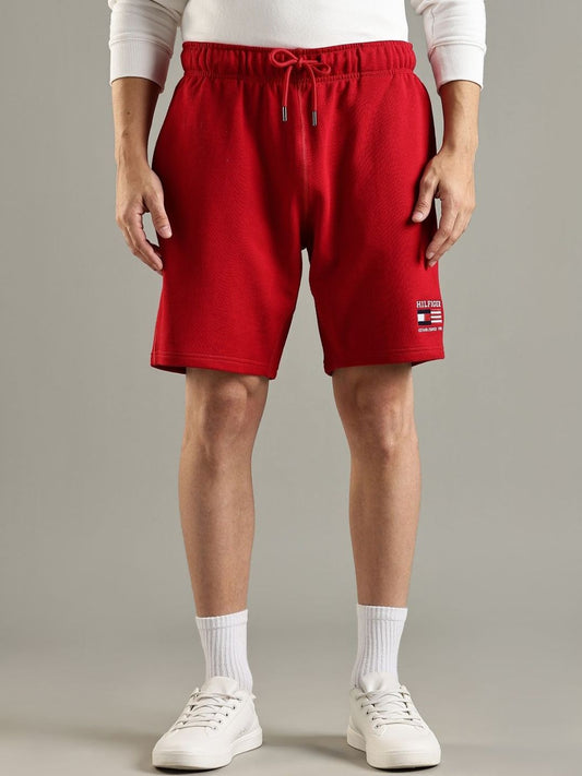 Tommy Hilfiger Europe Men Logo Printed Shorts