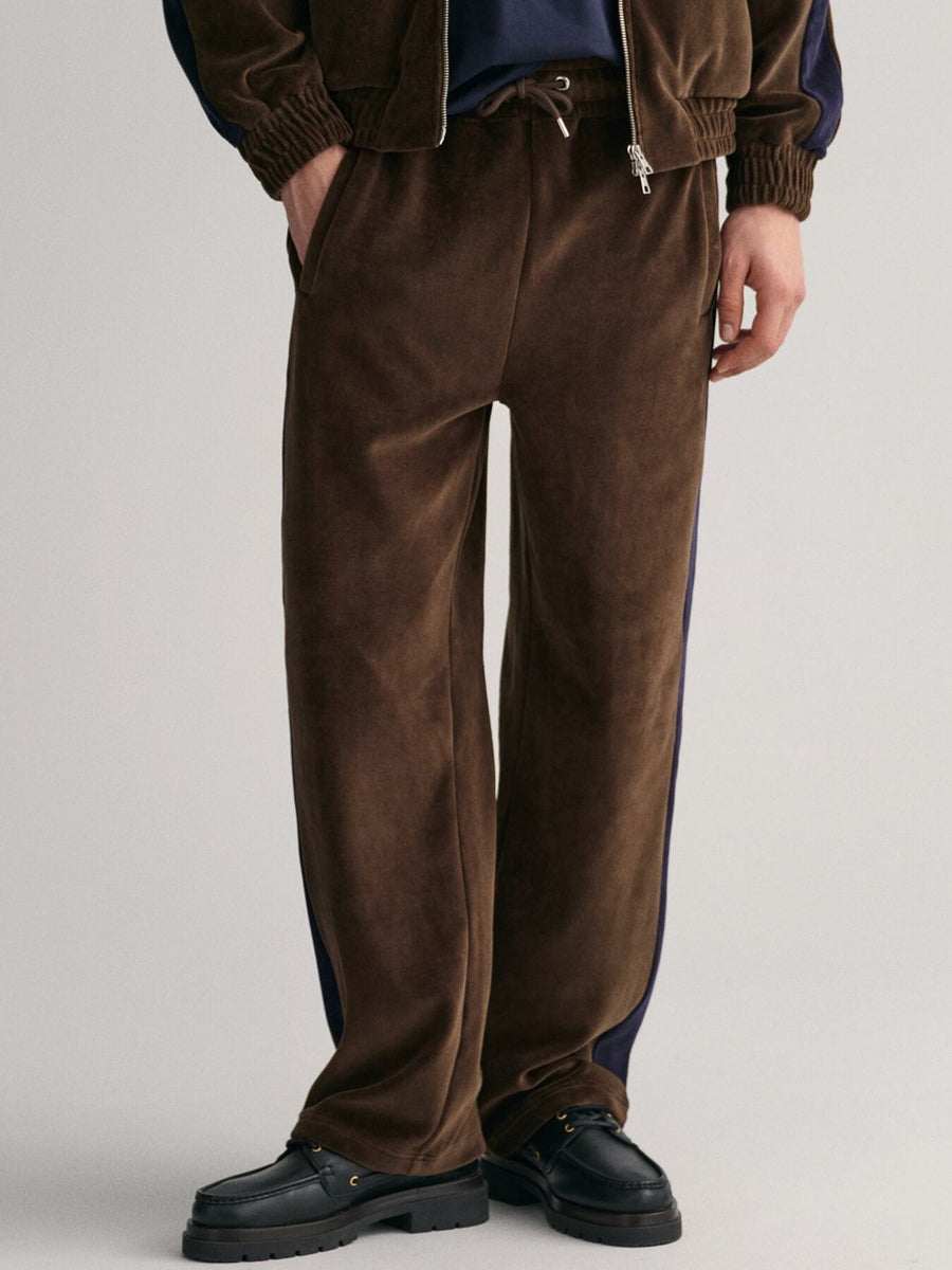 GANT Men Side Panel Detail Relaxed-Fit Wide Leg Track Pants