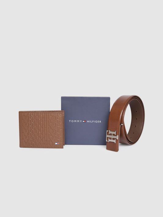 Tommy Hilfiger Men Wallet & Belt Set