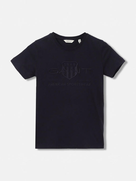 GANT Solid Round Neck Regular Fit T-Shirt