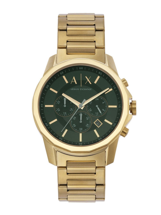 Armani Exchange Men Stainless Steel Bracelet Style Straps Analogue Watch-AX1746