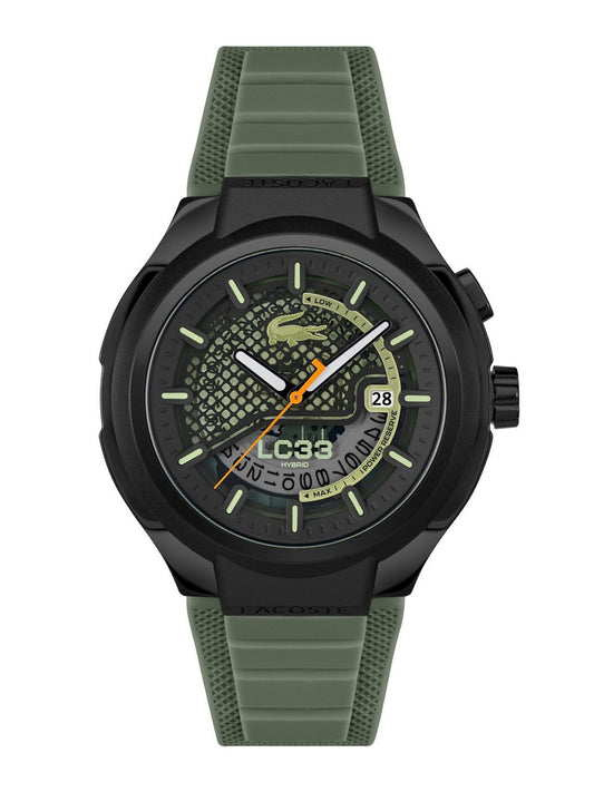 Lacoste Men LC33 Skeleton Dial Analogue Automatic Watch 2011466