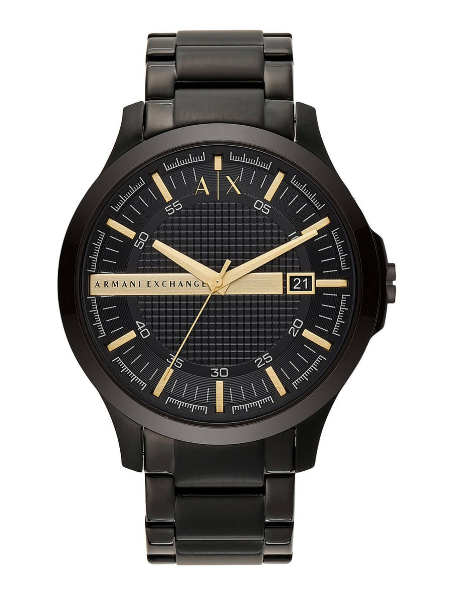 Armani Exchange Men Black Hampton Analogue Watch AX2413