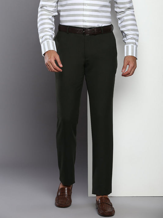 Tommy Hilfiger Men Regular Fit Formal Trousers