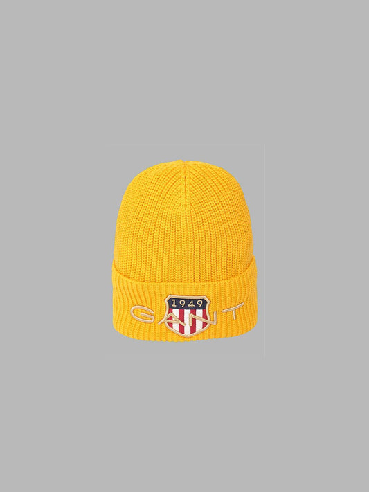 GANT Kids Yellow Beanie