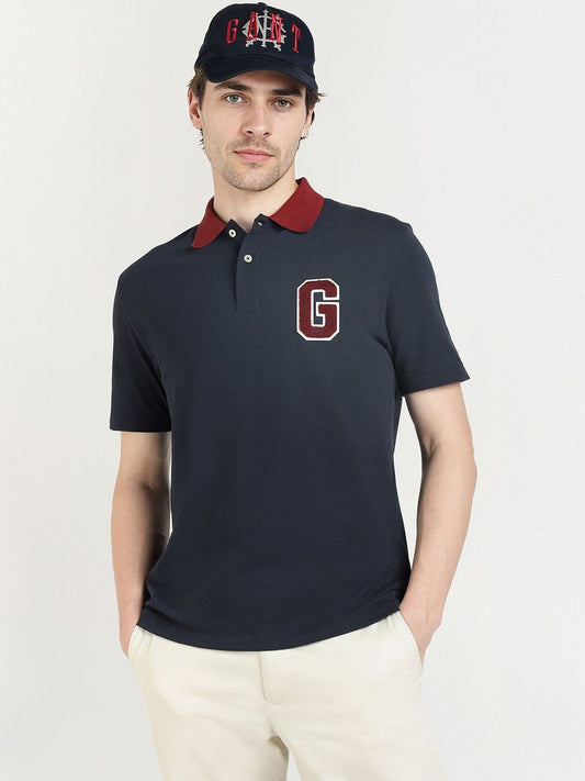 GANT Polo Collar Short Sleeves Pure Cotton T-shirt