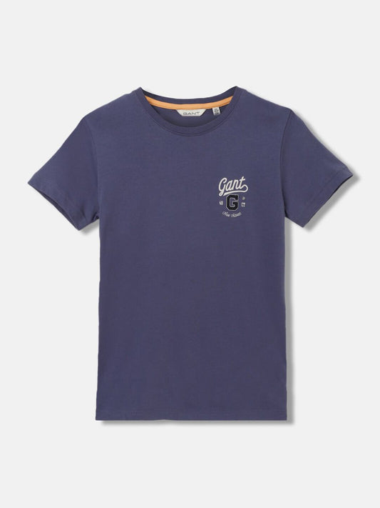 GANT Solid Round Neck Regular Fit T-Shirt