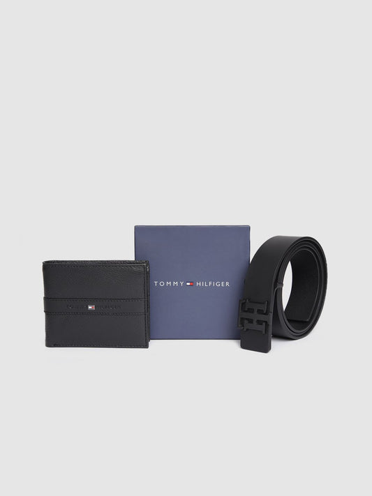 Tommy Hilfiger Men Wallet & Belt Set