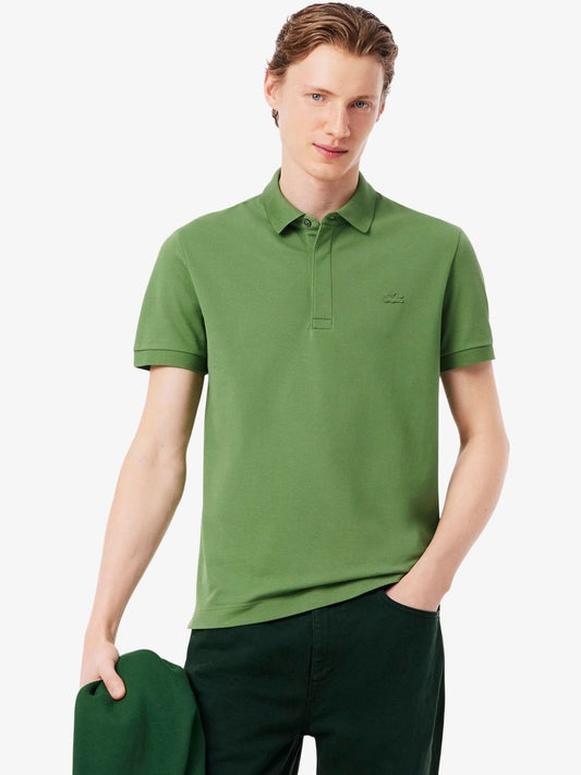 Lacoste Men Brand Logo Polo Collar T-shirt
