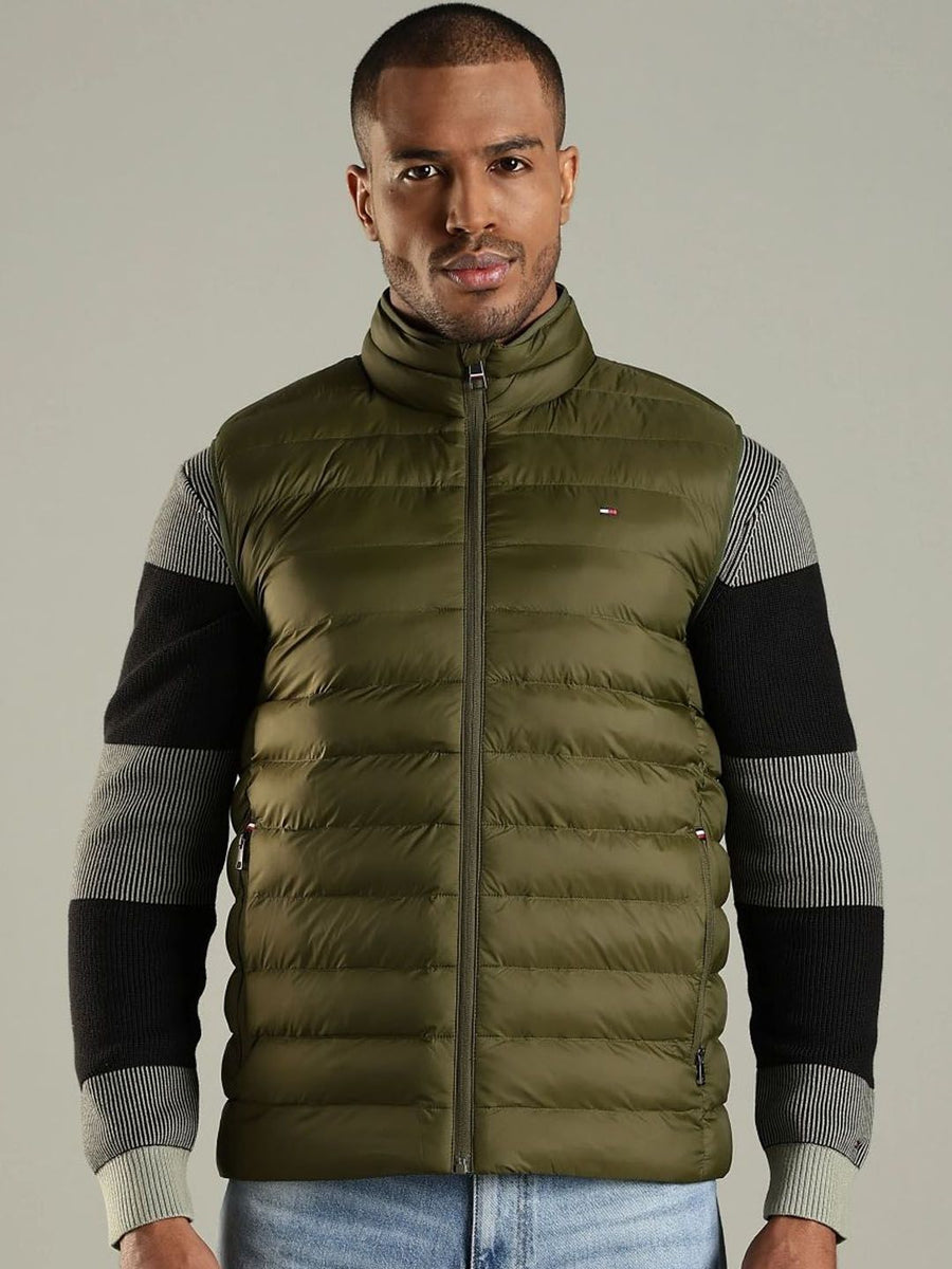 Tommy Hilfiger Men Solid Padded Jacket