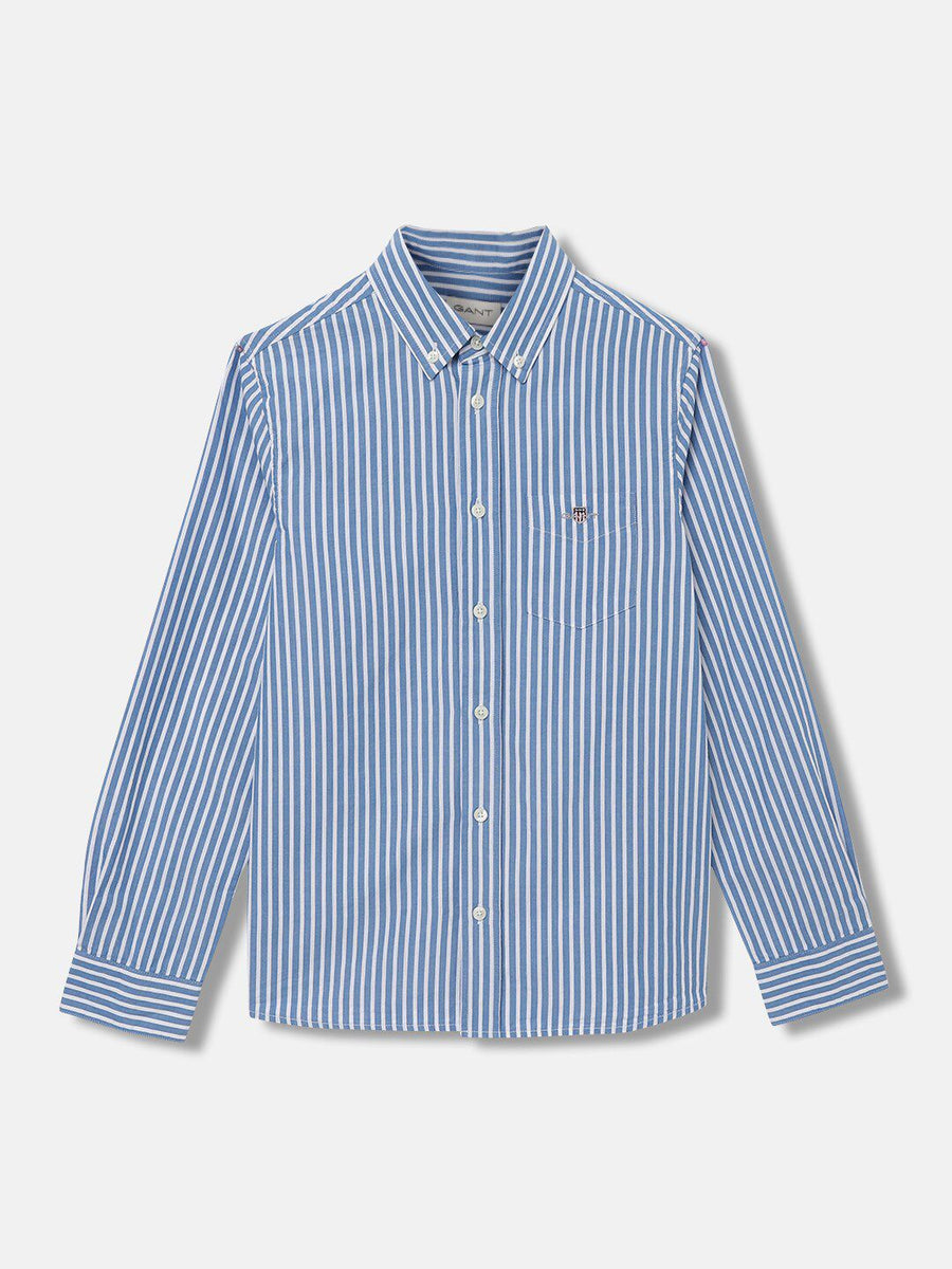 GANT Striped Button Down Regular Fit Shirt