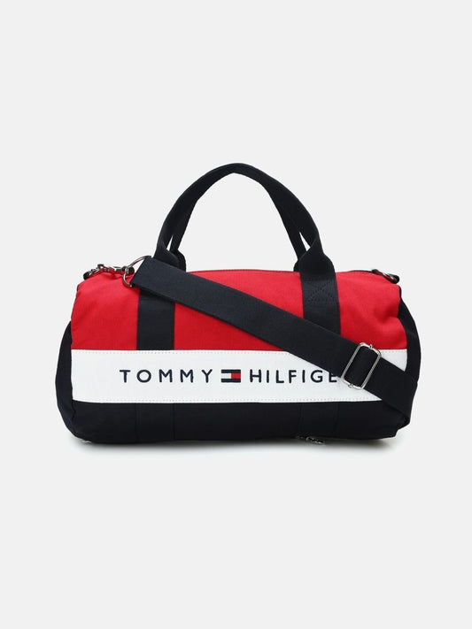 Tommy Hilfiger Colourblocked Medium Casual Duffel Bag
