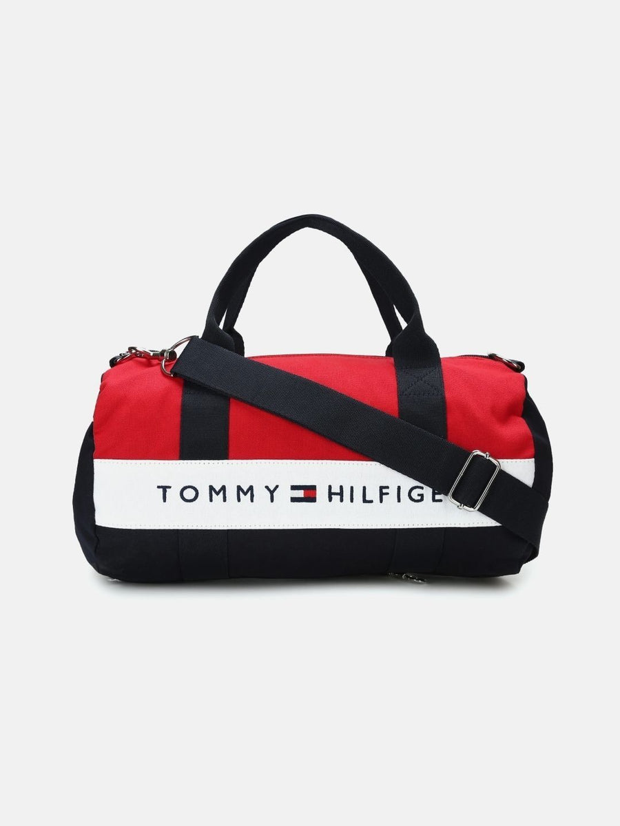 Tommy Hilfiger Colourblocked Medium Casual Duffel Bag