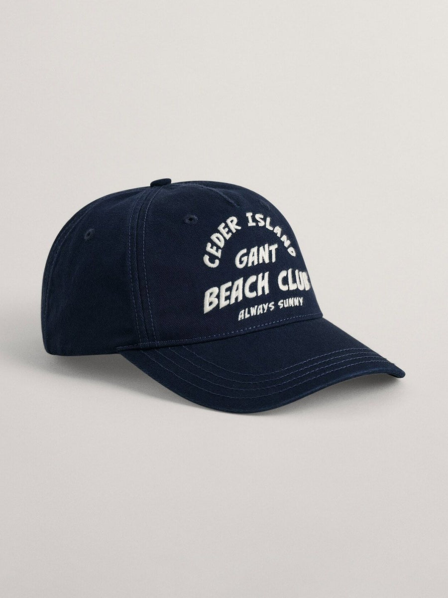 GANT Men Embroidered Pure Cotton Baseball Cap