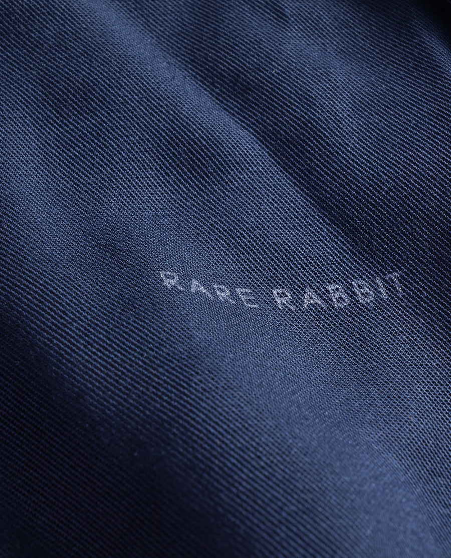 Rare Rabbit Men's Memo Ss Navy Tencel Plain Boxy Fit Half Sleeve Collared Shirt