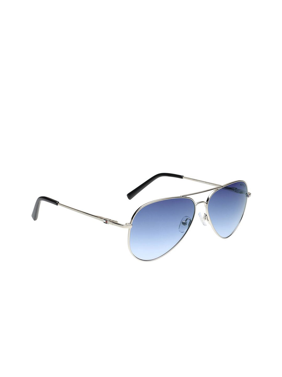 Tommy Hilfiger Men Aviator Sunglasses with UV Protected Lens TH MIGUEL C3 58 S
