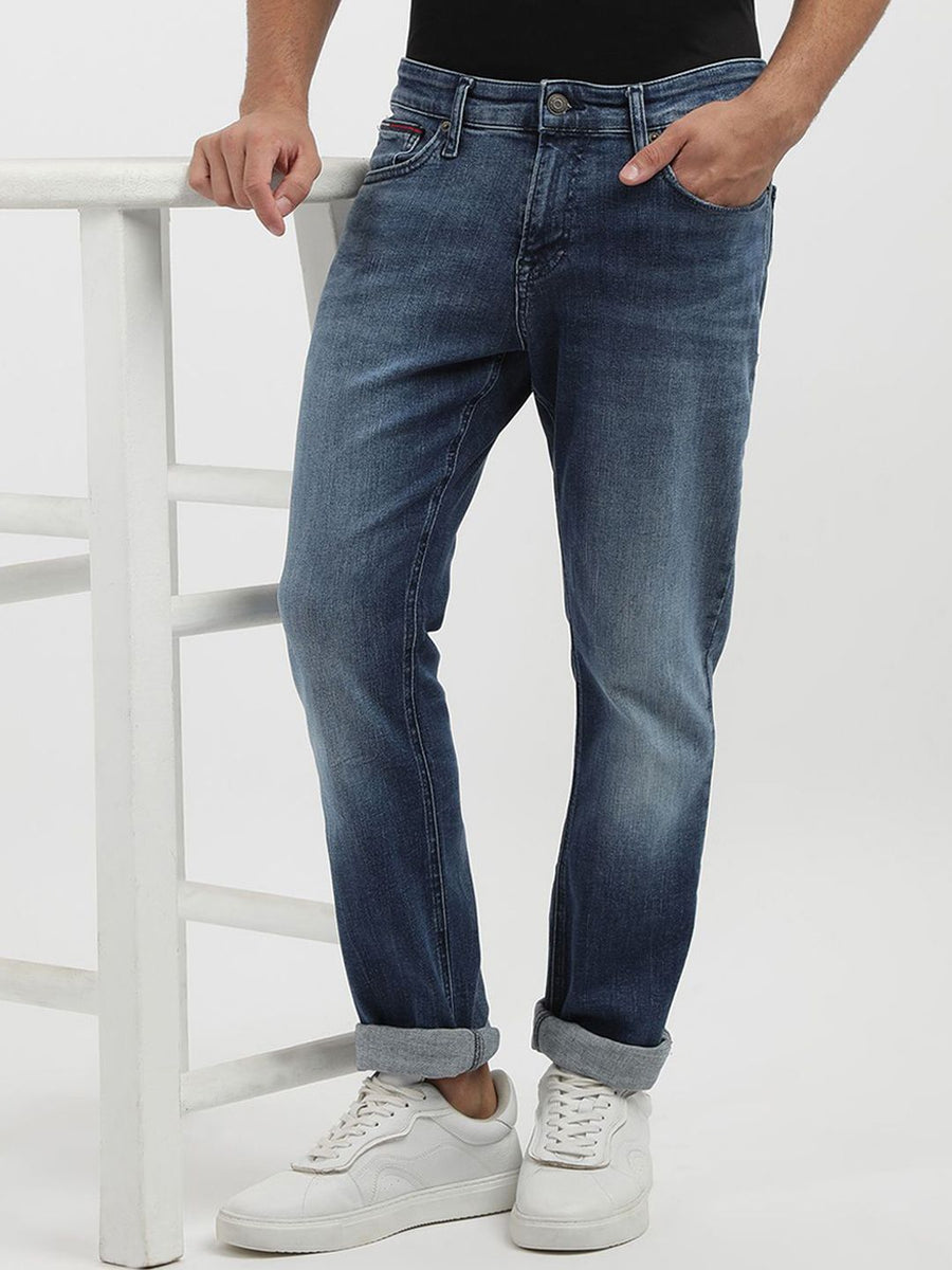 Tommy Hilfiger Men Slim Fit Light Fade Stretchable Jeans