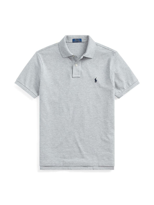 Polo Ralph Lauren Men Brand Logo Polo Collar Slim Fit T-shirt