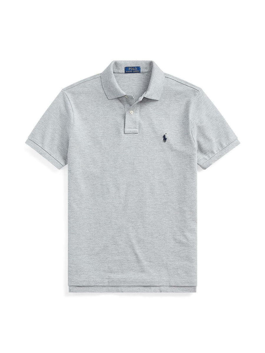 Polo Ralph Lauren Men Brand Logo Polo Collar Slim Fit T-shirt