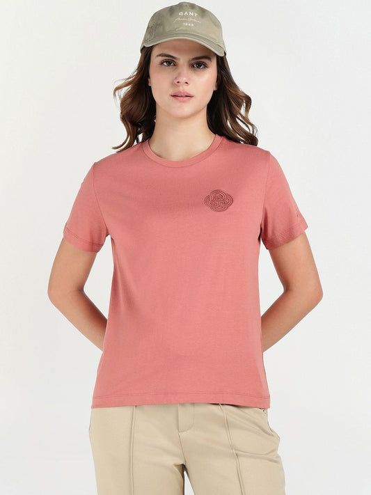 GANT Round Neck Short Sleeves Organic Cotton T-shirt