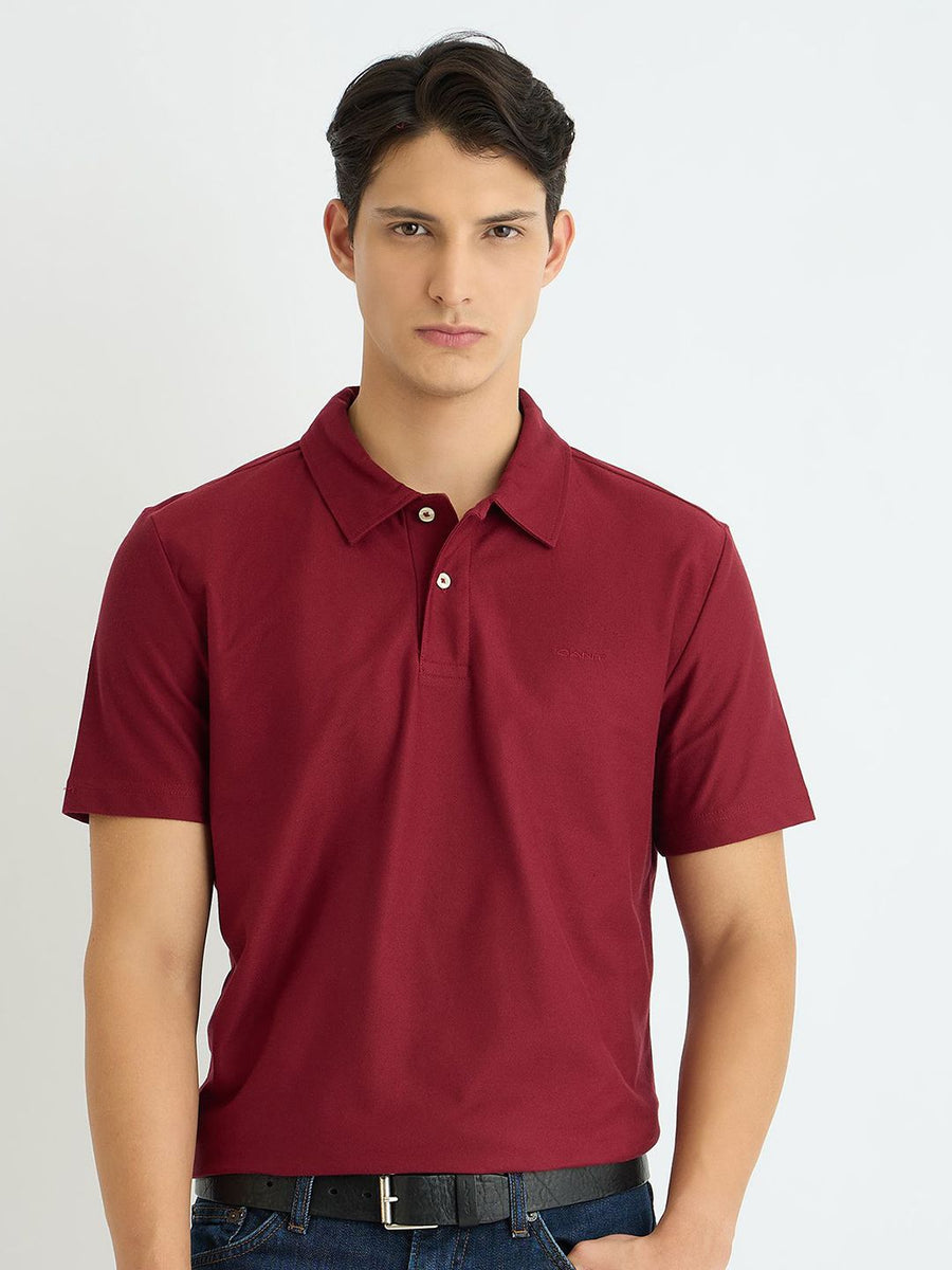 GANT Polo Collar Short Sleeves Pure Cotton T-shirt