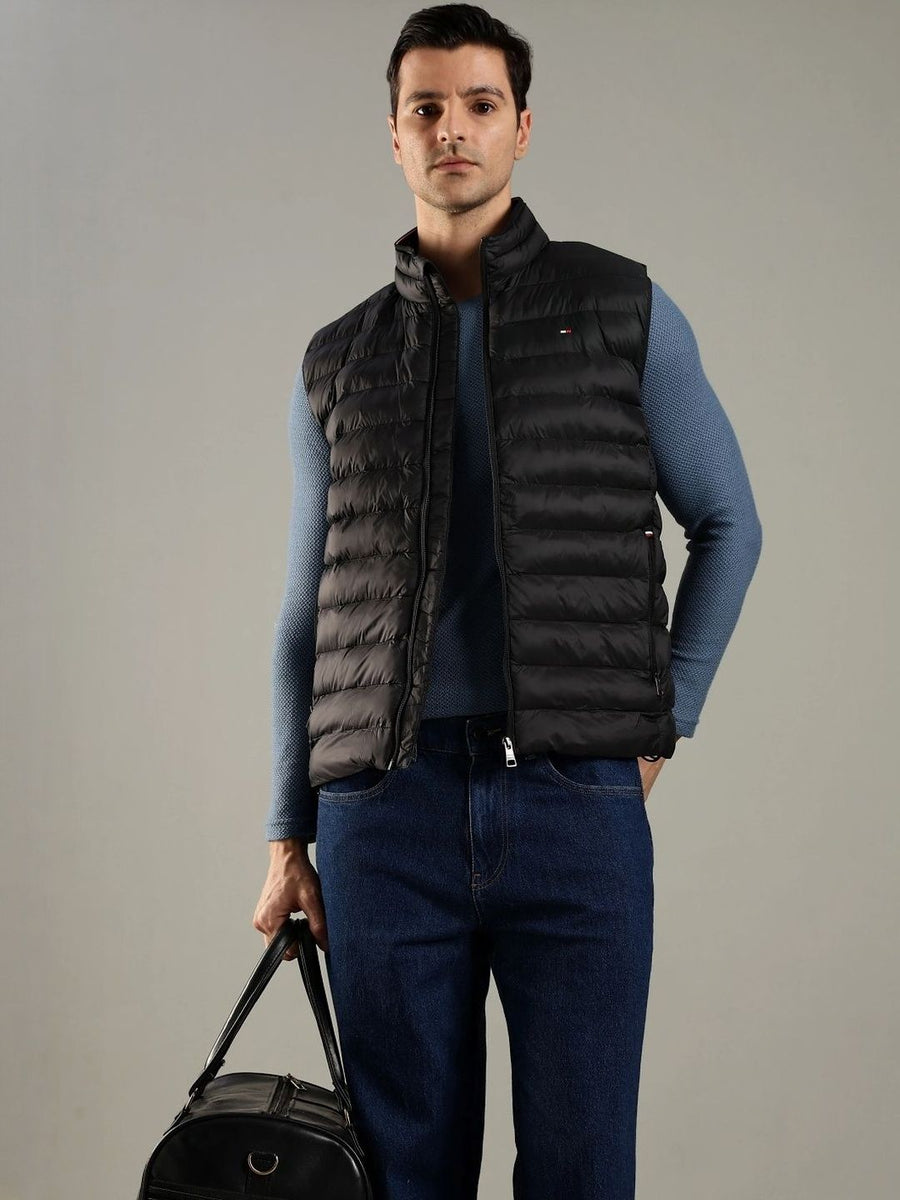 Tommy Hilfiger Mock Collar Gilet
